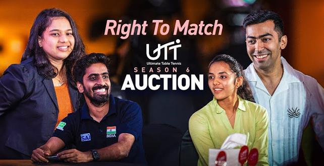 Right to Match Picks | UTT Season 6 | Auction